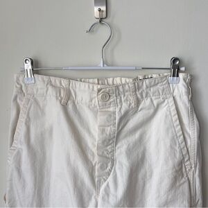 Orslow Ecru French Work Pants US S JPN M(2) Herringbone Twill Off-White Painter